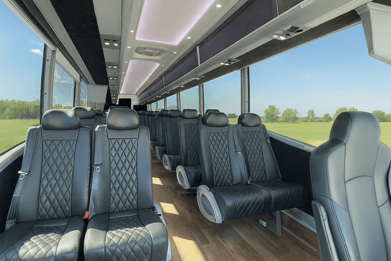 coach bus in Inglewood