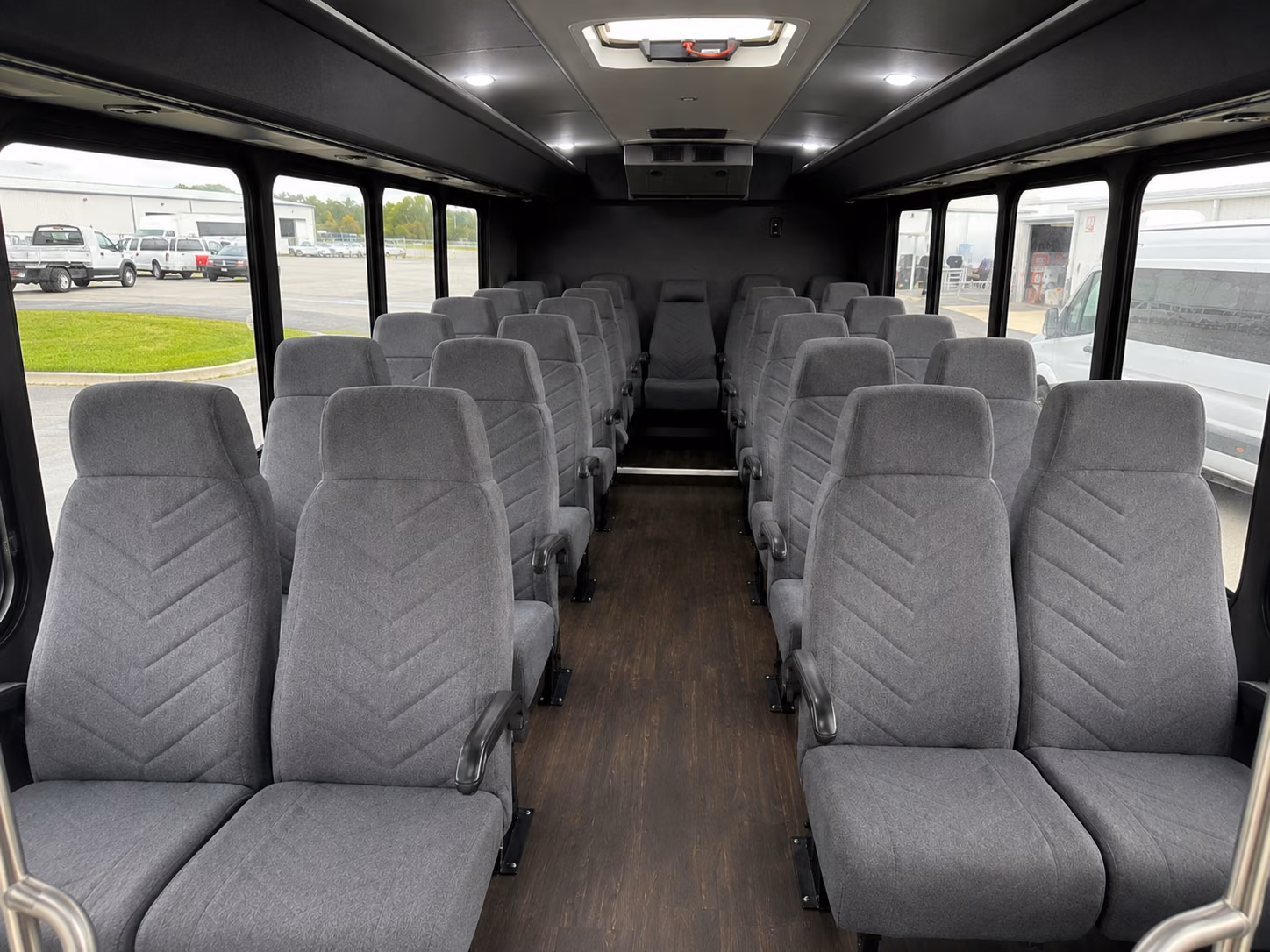 inglewood 20 passenger minibus interior
