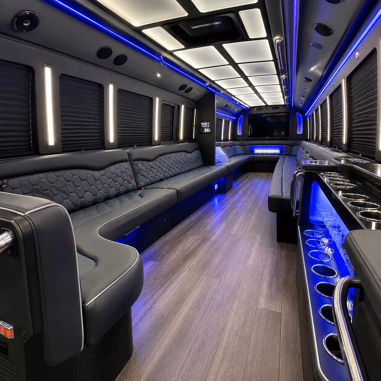 inglewood party bus inside