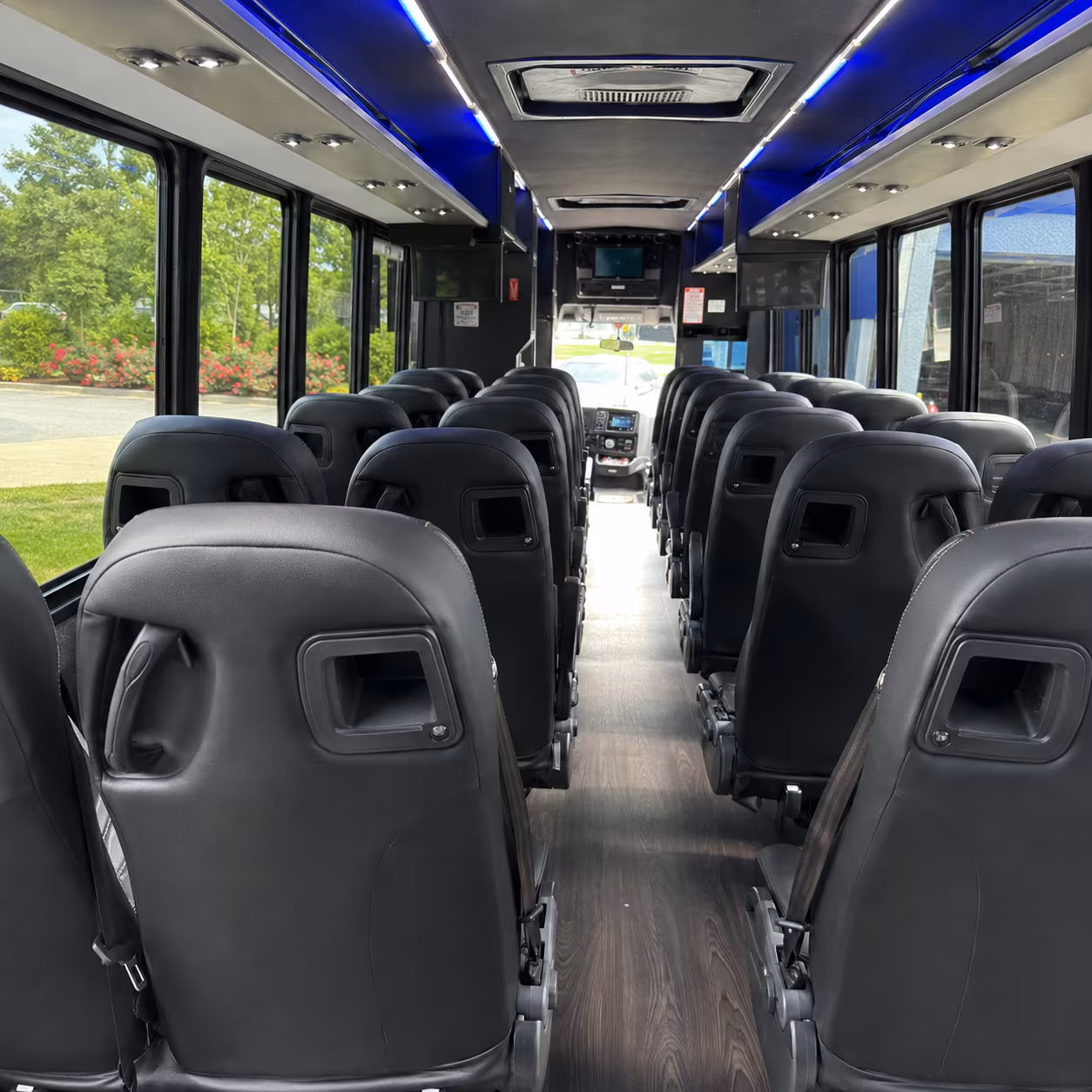 inglewood religious group transportation onboard seating