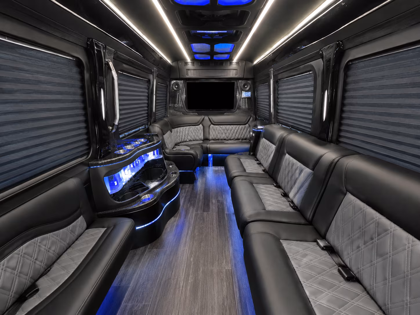 inglewood sprinter limousine inside