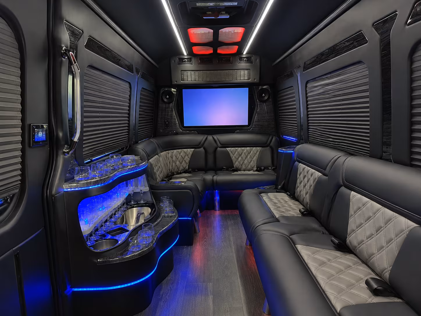 inglewood sprinter limousine interior