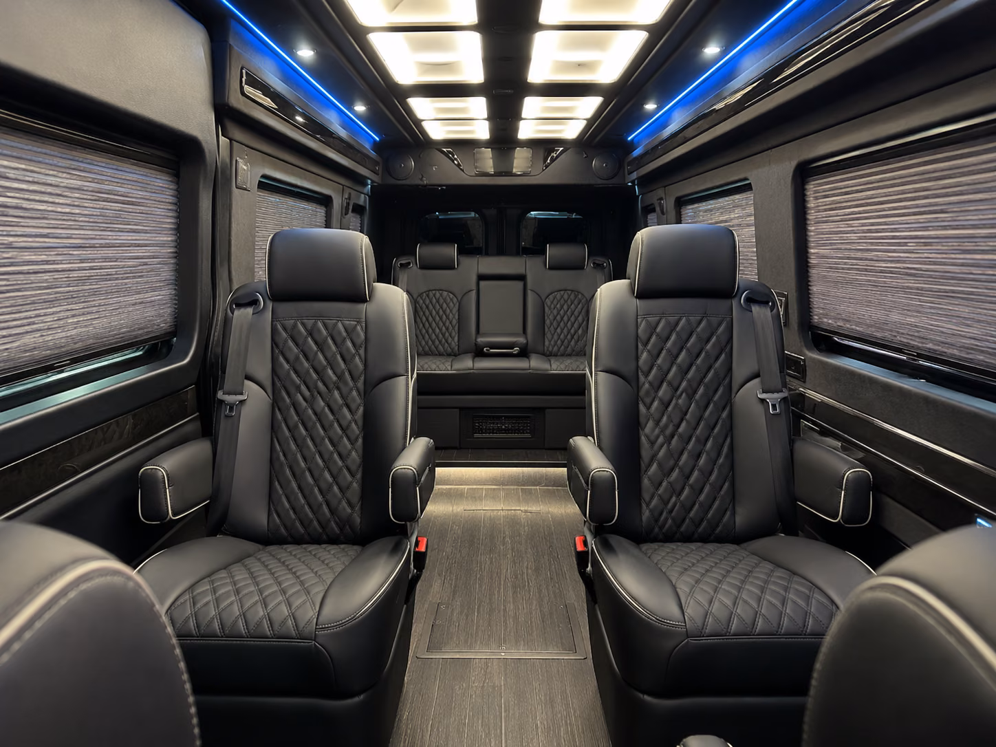 inglewood sprinter van with driver interior