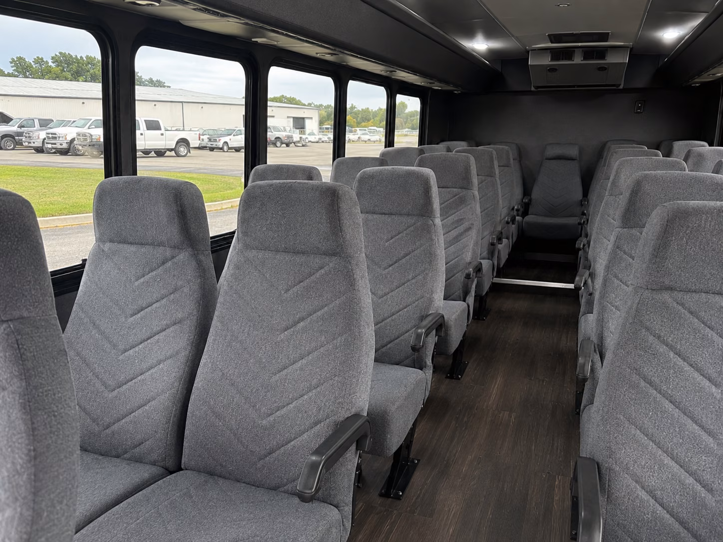minibuses for smaller concert groups heading to inglewood