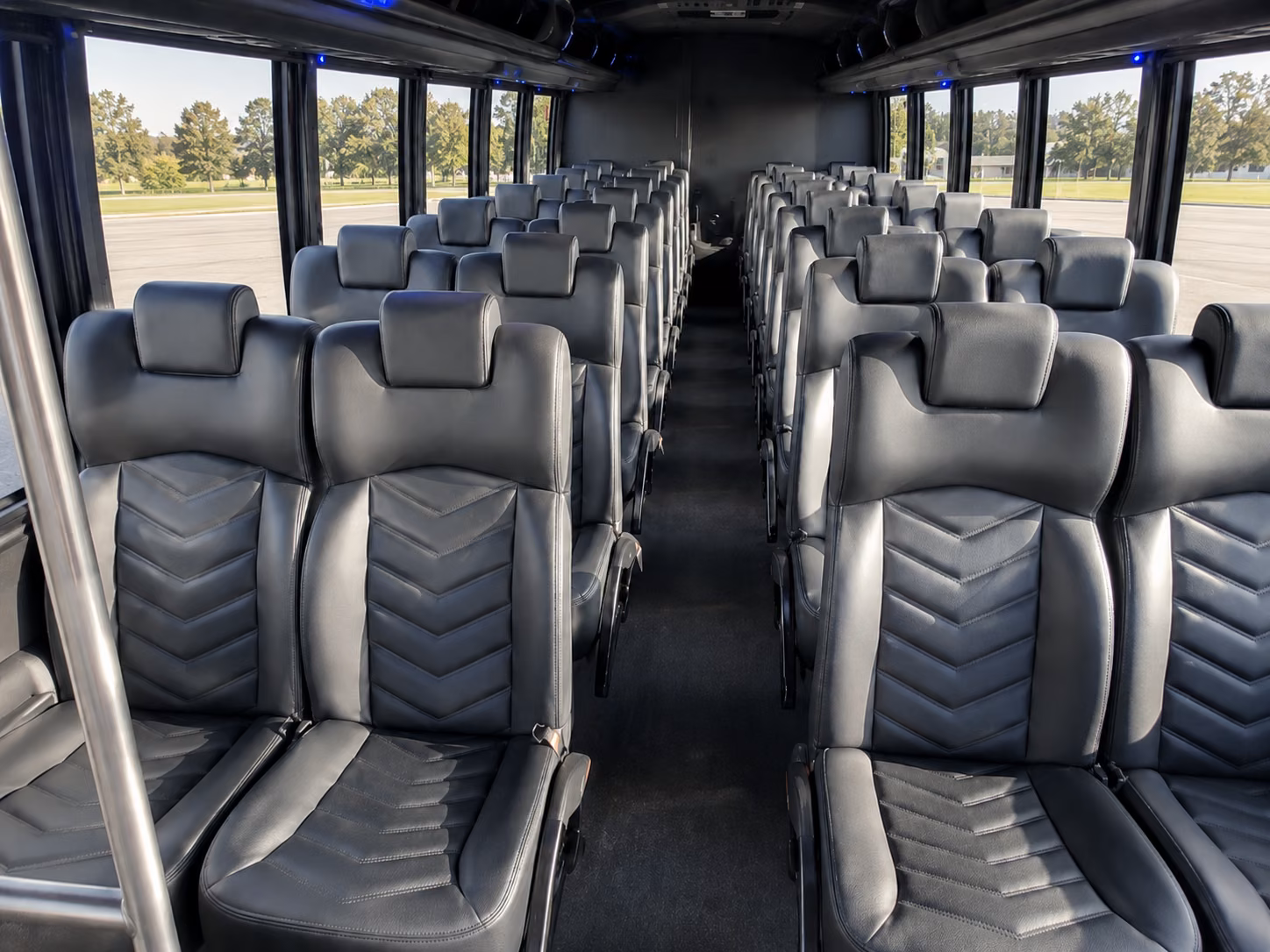 wedding day buses for bridal parties traveling across the south bay